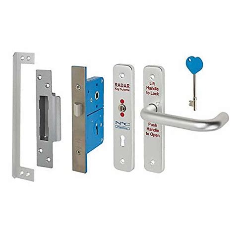 radar lock screwfix|RADAR Lock Disabled Toilet Lock Set .